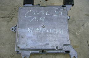 БЛОК УПРАВЛЕНИЯ ДВИГАТЕЛЕМ Honda Civic VI 96-01 1.4 16V 75KM