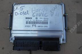 БЛОК УПРАВЛЕНИЯ   ДВИГАТЕЛЕМ HONDA CTDI 0281011434
