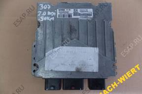 БЛОК УПРАВЛЕНИЯ ДВИГАТЕЛЕМ HW9644302380 2.0 HDI PEUGEOT 307
