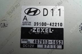БЛОК УПРАВЛЕНИЯ ДВИГАТЕЛЕМ HYUNDAI H 200 99 год, 2.5 TD