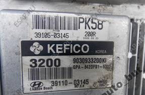 БЛОК УПРАВЛЕНИЯ   ДВИГАТЕЛЕМ HYUNDAI i10 39105-03145