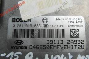 БЛОК УПРАВЛЕНИЯ ДВИГАТЕЛЕМ HYUNDAI I30 2012 год, 39113-2A932