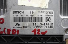 БЛОК УПРАВЛЕНИЯ ДВИГАТЕЛЕМ HYUNDAI I30 39113-2A412 12 год, CRDI