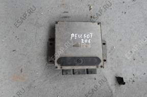 БЛОК УПРАВЛЕНИЯ ДВИГАТЕЛЕМ IAW 48P276  PEUGEOT 206 1.1 B