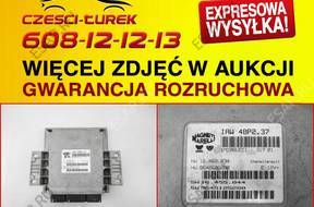 БЛОК УПРАВЛЕНИЯ ДВИГАТЕЛЕМ IAW48P2.37 SW9645125280 307 2.0