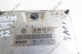 БЛОК УПРАВЛЕНИЯ ДВИГАТЕЛЕМ IBIZA III 1.9 TDI 131 038906019LA