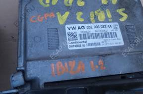 БЛОК УПРАВЛЕНИЯ   ДВИГАТЕЛЕМ IBIZA IV 1.2 03E906023A