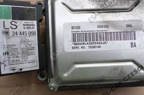 БЛОК УПРАВЛЕНИЯ ДВИГАТЕЛЕМ ИММОБИЛАЙЗЕР OPEL 2.2 16V 09391263
