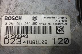 БЛОК УПРАВЛЕНИЯ ДВИГАТЕЛЕМ JUMPER DUCATO BOXER 0281014209
