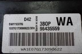 БЛОК УПРАВЛЕНИЯ ДВИГАТЕЛЕМ KALOS AVEO 1.2 96435559WA
