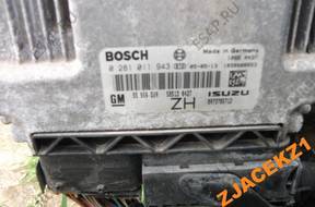 БЛОК УПРАВЛЕНИЯ ДВИГАТЕЛЕМ КЛЮЧ ASTRA 1.7 CDTI 0281011943