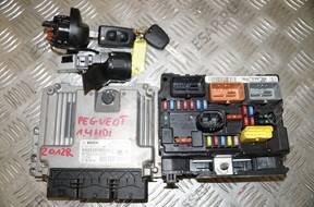БЛОК УПРАВЛЕНИЯ ДВИГАТЕЛЕМ КОМПЛЕКТ 1.4HDI EDC17C10 9667199780