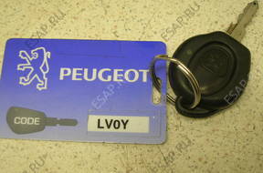 БЛОК УПРАВЛЕНИЯ ДВИГАТЕЛЕМ КОМПЛЕКТ 9637087280 PEUGEOT 206
