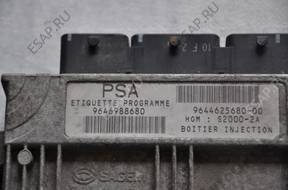 БЛОК УПРАВЛЕНИЯ ДВИГАТЕЛЕМ КОМПЛЕКТ Peugeot 206 1.4 9644625680