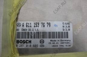 БЛОК УПРАВЛЕНИЯ ДВИГАТЕЛЕМ KOMPUTE A6111537679 2.2 CDI W203