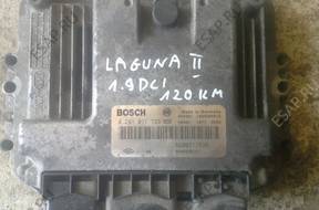 БЛОК УПРАВЛЕНИЯ ДВИГАТЕЛЕМ Laguna II 1.9dci 120km
