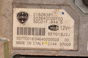 БЛОК УПРАВЛЕНИЯ   ДВИГАТЕЛЕМ LANCIA FIAT 51828381