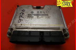 БЛОК УПРАВЛЕНИЯ ДВИГАТЕЛЕМ Leon 1.9TDI 90KM 038906012FN