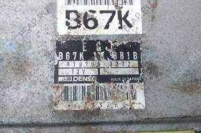 БЛОК УПРАВЛЕНИЯ ДВИГАТЕЛЕМ MAZDA 323 1.6 B67K 18881B