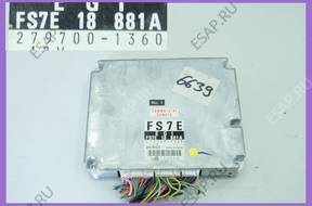 БЛОК УПРАВЛЕНИЯ ДВИГАТЕЛЕМ MAZDA 323F BJ 2.0 FS FS7E18881A