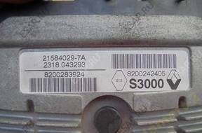 БЛОК УПРАВЛЕНИЯ ДВИГАТЕЛЕМ MEGANE II 1.6 16V 8200242405
