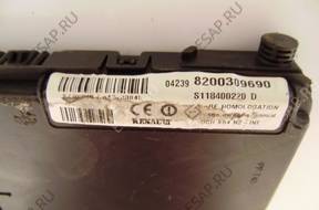 БЛОК УПРАВЛЕНИЯ ДВИГАТЕЛЕМ MEGANE II SCENIC II 8200309690