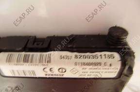 БЛОК УПРАВЛЕНИЯ ДВИГАТЕЛЕМ MEGANE II SCENIC II 8200351185