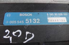 БЛОК УПРАВЛЕНИЯ ДВИГАТЕЛЕМ MERCEDES 0055455132 0265101020