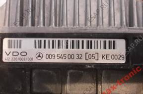 БЛОК УПРАВЛЕНИЯ ДВИГАТЕЛЕМ MERCEDES 009 545 00 32
