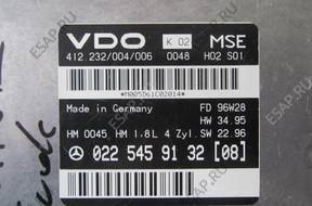 БЛОК УПРАВЛЕНИЯ ДВИГАТЕЛЕМ MERCEDES 0225459132