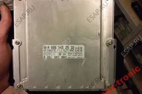 БЛОК УПРАВЛЕНИЯ ДВИГАТЕЛЕМ MERCEDES 0281001883 A0265452532
