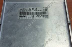 БЛОК УПРАВЛЕНИЯ ДВИГАТЕЛЕМ MERCEDES 0281010612 A6111535979