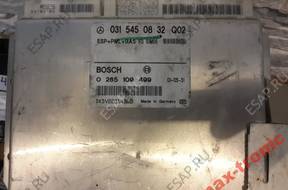 БЛОК УПРАВЛЕНИЯ ДВИГАТЕЛЕМ MERCEDES 0315450832 / 0265109499