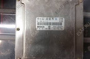 БЛОК УПРАВЛЕНИЯ ДВИГАТЕЛЕМ  MERCEDES 2,7 CDI A6121536379