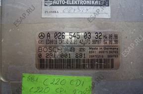 БЛОК УПРАВЛЕНИЯ ДВИГАТЕЛЕМ Mercedes 202 2.2 CDI A0265450332 БЛОК УПРАВЛЕНИЯ ДВИГАТЕЛЕМ Mercedes 202 2.2 CDI A0265450332