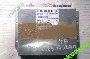 БЛОК УПРАВЛЕНИЯ ДВИГАТЕЛЕМ MERCEDES A KLASA 0265453632