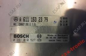 БЛОК УПРАВЛЕНИЯ ДВИГАТЕЛЕМ MERCEDES A6111532379 0281010527