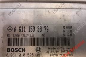 БЛОК УПРАВЛЕНИЯ ДВИГАТЕЛЕМ MERCEDES A6111533879 0281010525