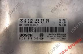 БЛОК УПРАВЛЕНИЯ ДВИГАТЕЛЕМ MERCEDES A6121531779 0281010546