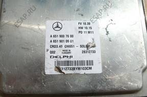БЛОК УПРАВЛЕНИЯ ДВИГАТЕЛЕМ MERCEDES A651 БЛОК УПРАВЛЕНИЯ ДВИГАТЕЛЕМ MERCEDES A651