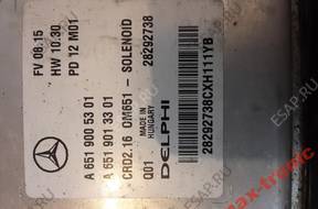 БЛОК УПРАВЛЕНИЯ ДВИГАТЕЛЕМ MERCEDES A6519005301 A6519013301