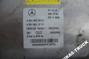 БЛОК УПРАВЛЕНИЯ   ДВИГАТЕЛЕМ MERCEDES A6519005901