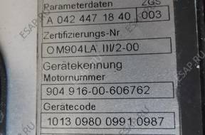 БЛОК УПРАВЛЕНИЯ ДВИГАТЕЛЕМ MERCEDES ATEGO OM904 166ty.km E3