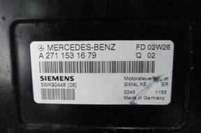 БЛОК УПРАВЛЕНИЯ ДВИГАТЕЛЕМ MERCEDES C180