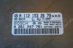 БЛОК УПРАВЛЕНИЯ   ДВИГАТЕЛЕМ MERCEDES CLK W209 3.2