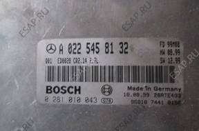 БЛОК УПРАВЛЕНИЯ ДВИГАТЕЛЕМ MERCEDES E W210 2.7 CDI  81 32