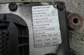 БЛОК УПРАВЛЕНИЯ ДВИГАТЕЛЕМ Mercedes OM 904 LA. IV