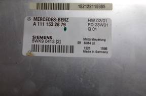БЛОК УПРАВЛЕНИЯ ДВИГАТЕЛЕМ MERCEDES SLK W170 A1111532879