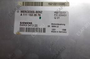 БЛОК УПРАВЛЕНИЯ ДВИГАТЕЛЕМ MERCEDES SLK W170 A1111532879