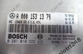 БЛОК УПРАВЛЕНИЯ ДВИГАТЕЛЕМ Mercedes W202 2.2 CDI A0001531379